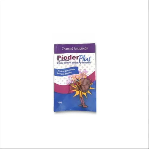 SHAMPOO PIODER PLUS SOBRE X 12 ML