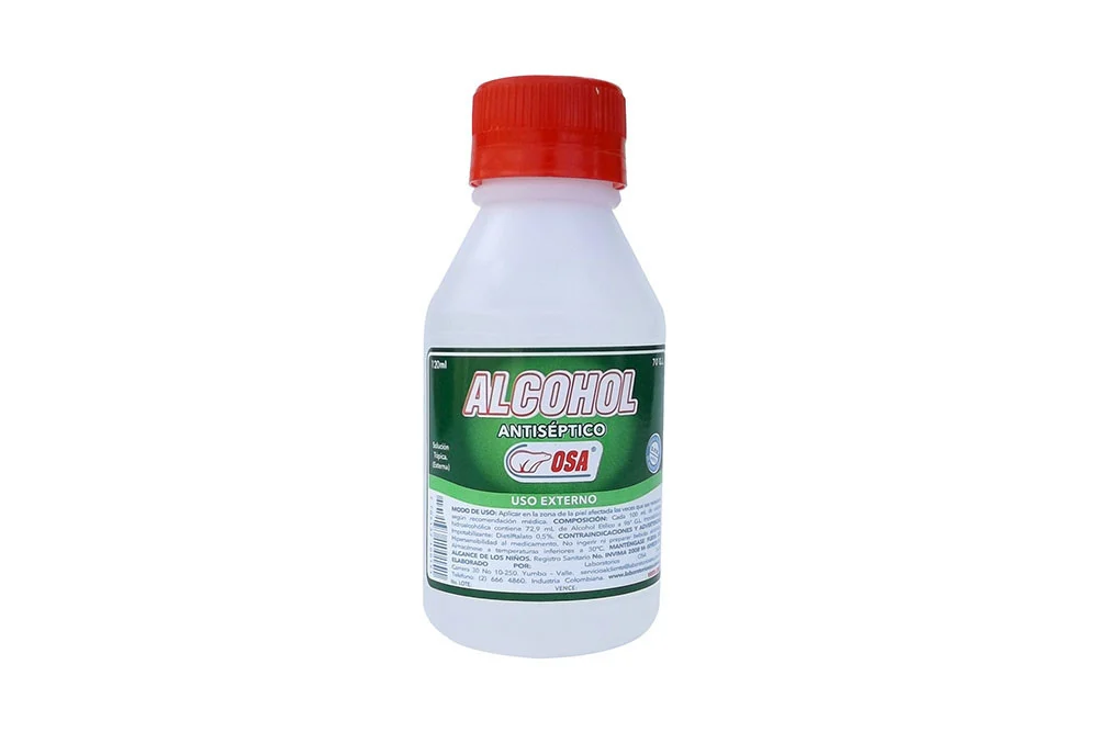 ALCOHOL OSA BOTELLA X 120ML