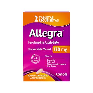 ALLEGRA CAJA X 2 TABLETAS (SANOFI)