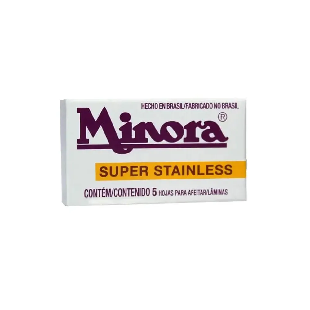 MINORA CUCHILLAS CAJA X 5 UND