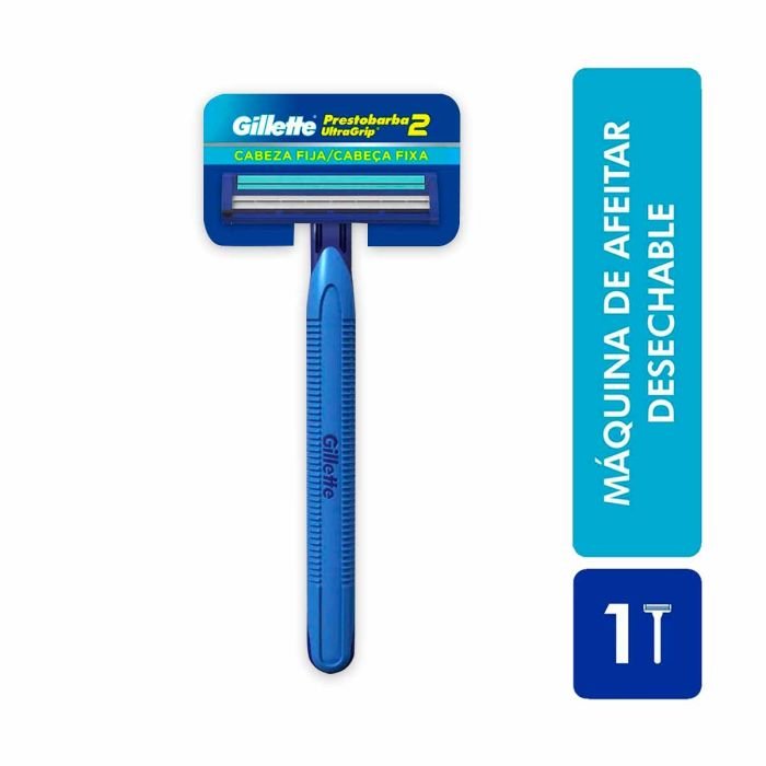 PRESTOBARBA GILLETTE  ULTRAGRIP PLATINO 2 HOJAS