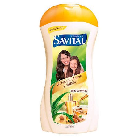 SHAMPOO SAVITAL ACEITE DE ARGAN FRASCO X 510 ML