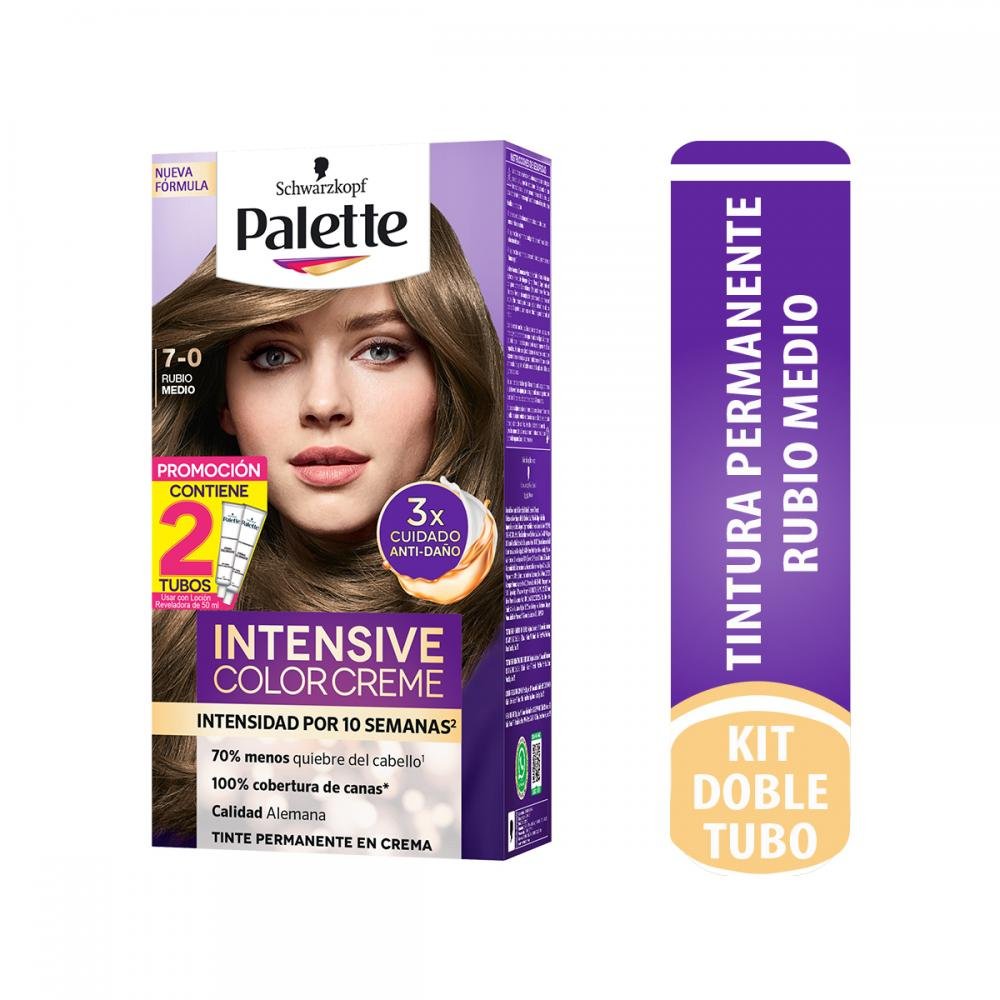 TINTE PALETTE COLOR RUBIO MEDIO 7-0