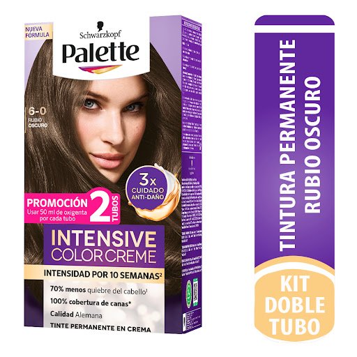 TINTE PALETTE COLOR RUBIO OSCURO 6-0