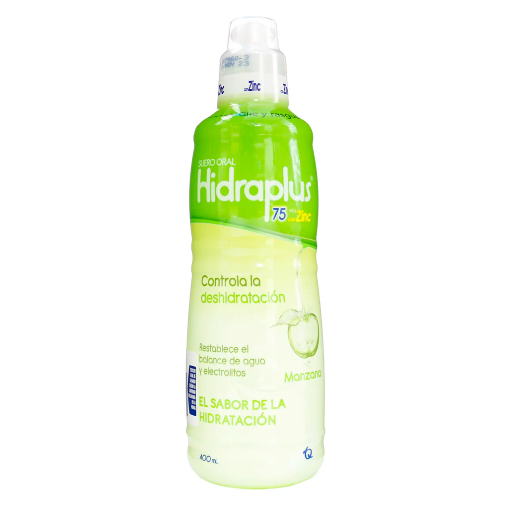 HIDRAPLUS MANZANA 75 ZINC FRASCO X 400 ML