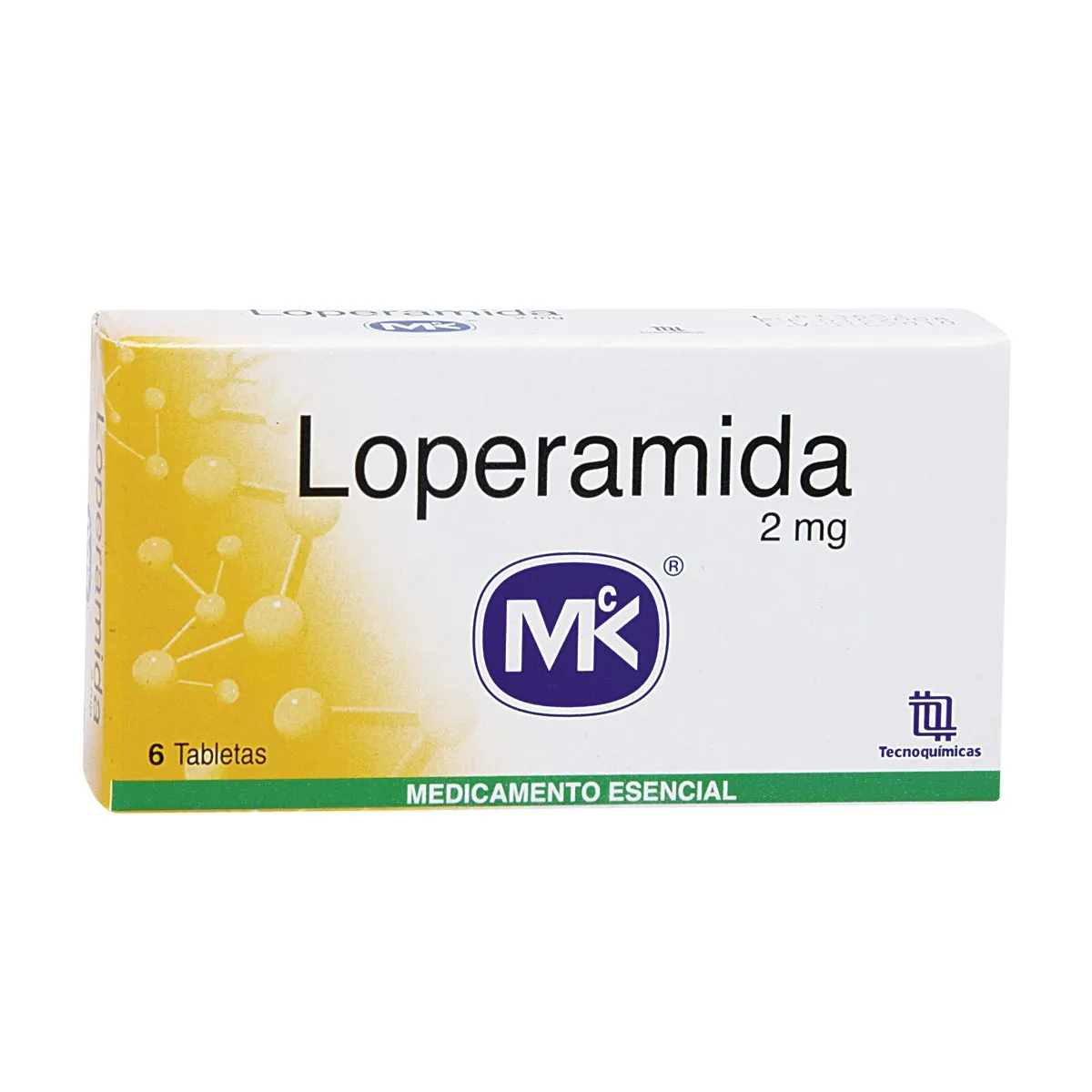 LOPERAMIDA HCI 2MG CAJA X 6 UND (MK)