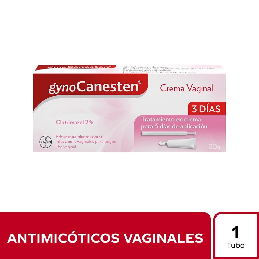 GYNOCANESTEN 2% CREMA VAGINAL TUBO X 20 GR (BAYER)