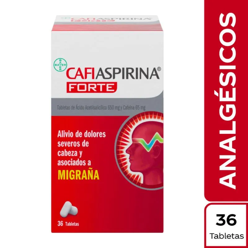CAFIASPIRINA CAJA X 36 TABLETAS (BAYER)