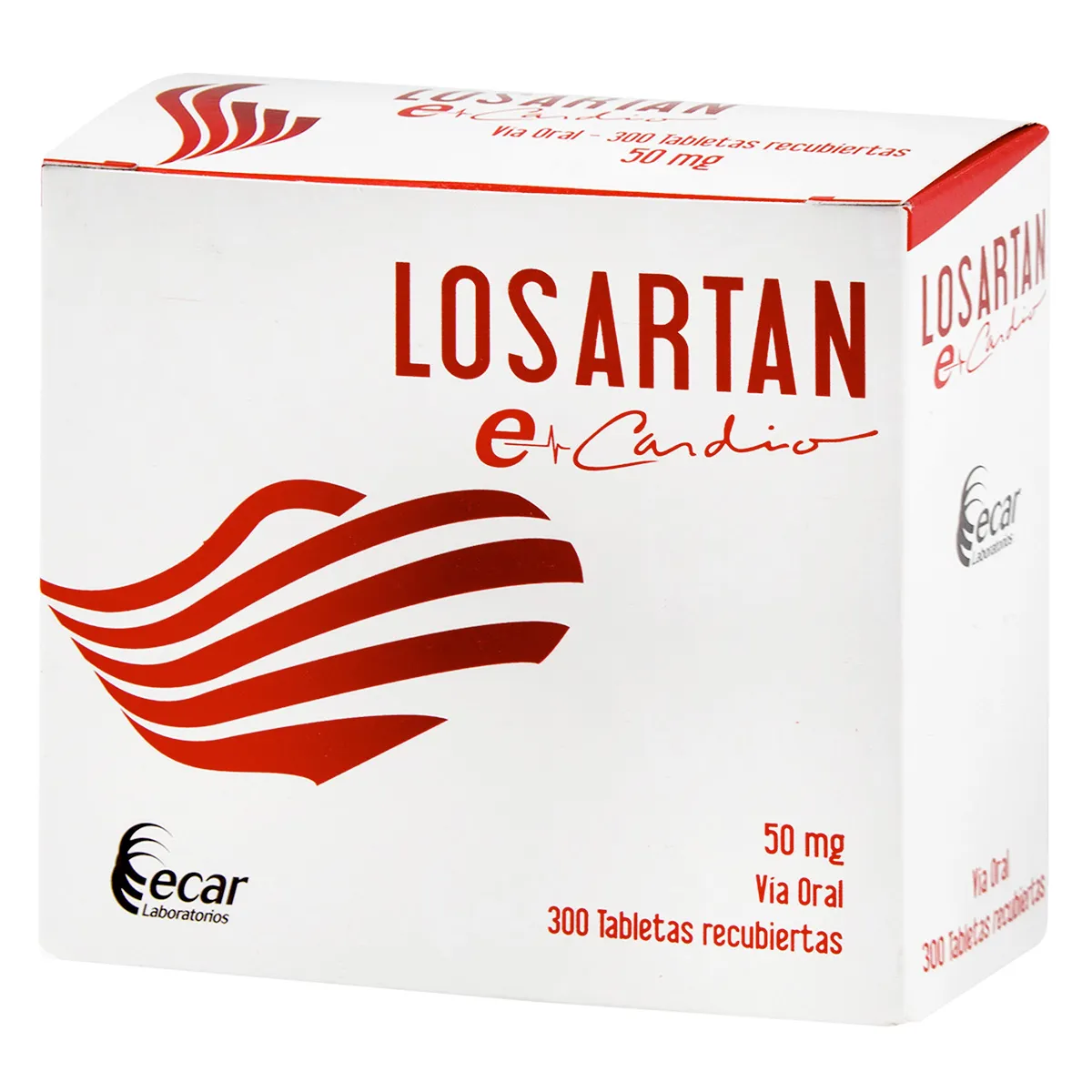 LOSARTAN 50 MG CAJA X 300 TABLETAS (ECAR)