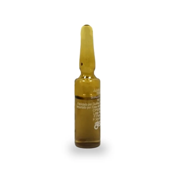 VITAMINA C 500 MG /5ML SOLUCION INYECTABLE  X 1 AMPOLLA  (ECAR)