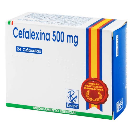 CEFALEXINA 500 MG CAJA X 250 CAPSULAS (RECIPE)