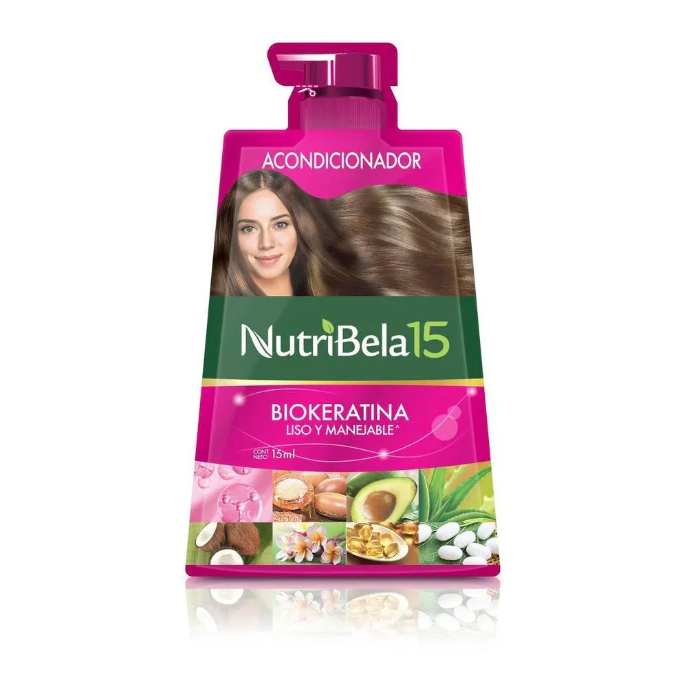 ACONDICIONADOR NUTRIBELA BIOKERATINA SOBRE X 18ML