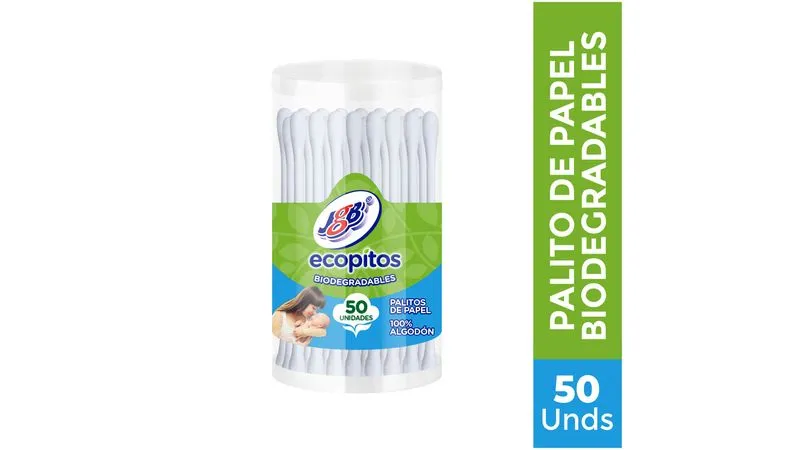 ECOPITOS BIODEGRADABLES FRASCO X 50 UND (JGB)