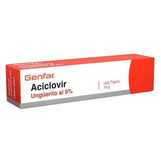 ACICLOVIR 5% CREMA TOPICA TUBO X 15 GR (GENFAR)