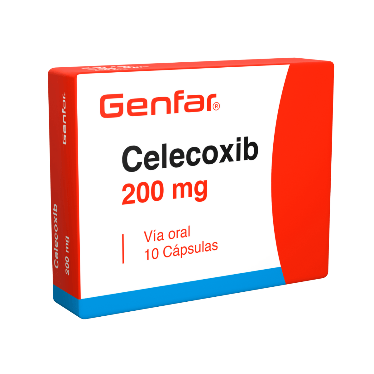 CELECOXIB 200MG CAJA X 10 CAPSULAS (GENFAR)
