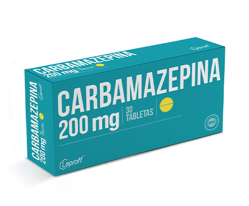 CARBAMAZEPINA 200MG CAJA X 30 TABLETAS (LAPROFF)