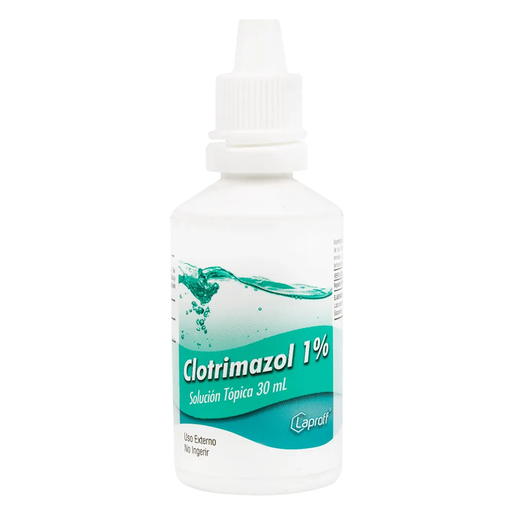 CLOTRIMAZOL 1% GOTAS FRASCO X 30 ML (LAPROFF)