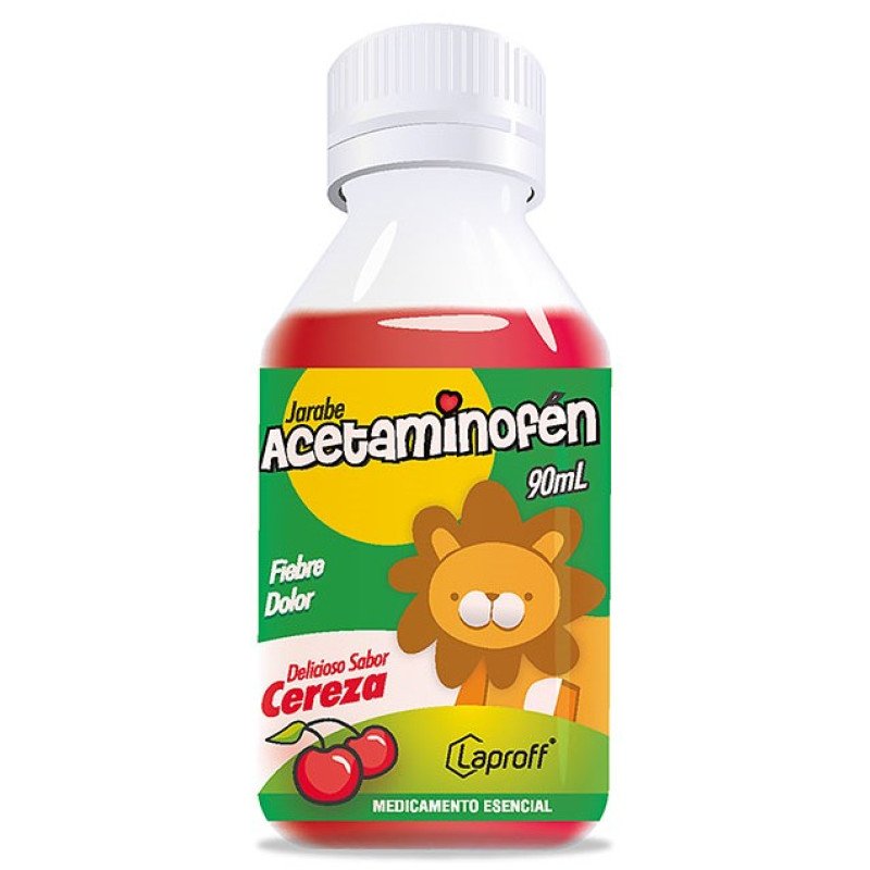 ACETAMINOFEN JARABE FRASCO X 90 ML (LAPROFF)