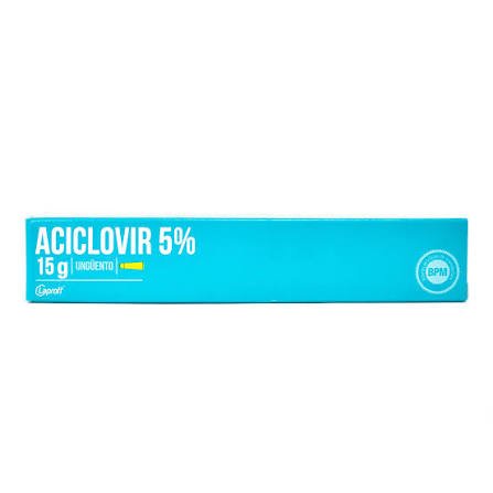 ACICLOVIR 5% UNGUENTO TUBO X 15 GR (LAPROFF)