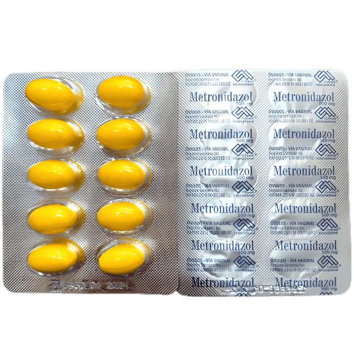 OVULOS METRONIDAZOL BLISTER X 10 UND (COLMED)