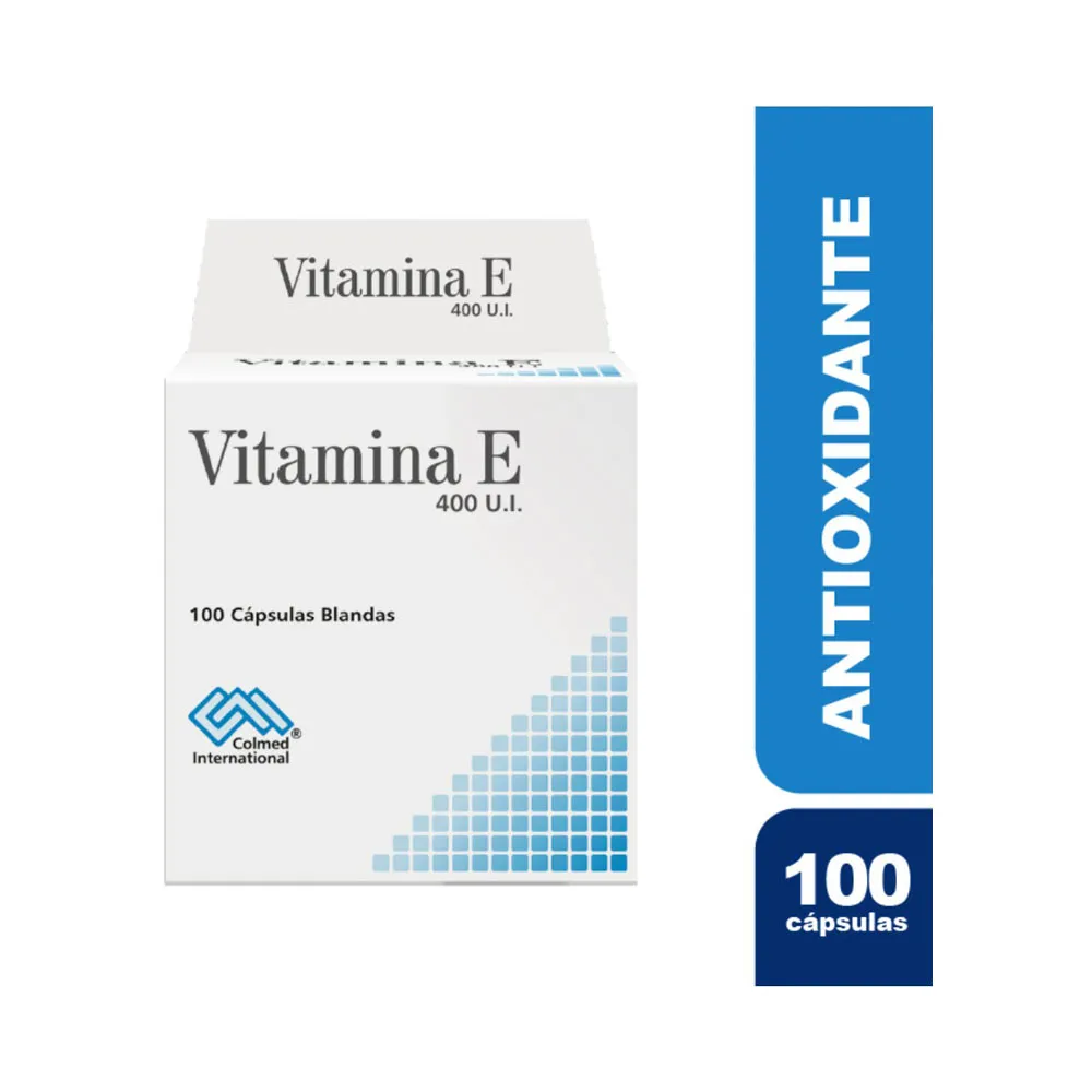 VITAMINA E 400 U.I. CAJA X 100 CAPSULAS (COLMED)