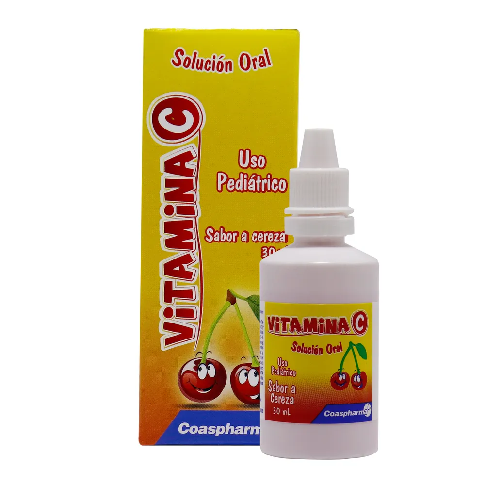 VITAMINA C CEREZA GOTAS FRASCO X 30 ML (COASPHARMA)