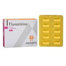 FLUNARIZINA 10 MG CAJA X 20 TABLETAS (MEMPHIS)