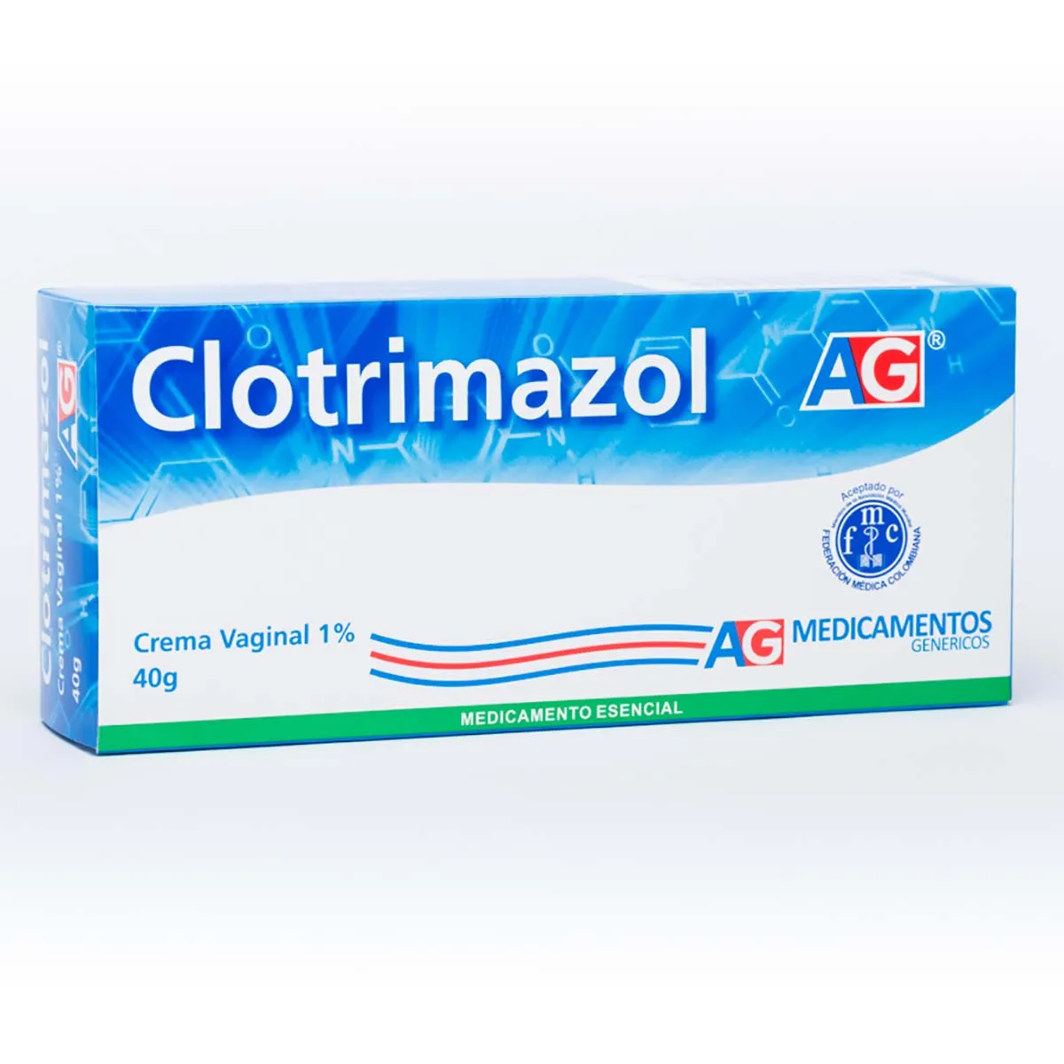 CLOTRIMAZOL 1% CREMA VAGINAL TUBO X 40 GR (AG)
