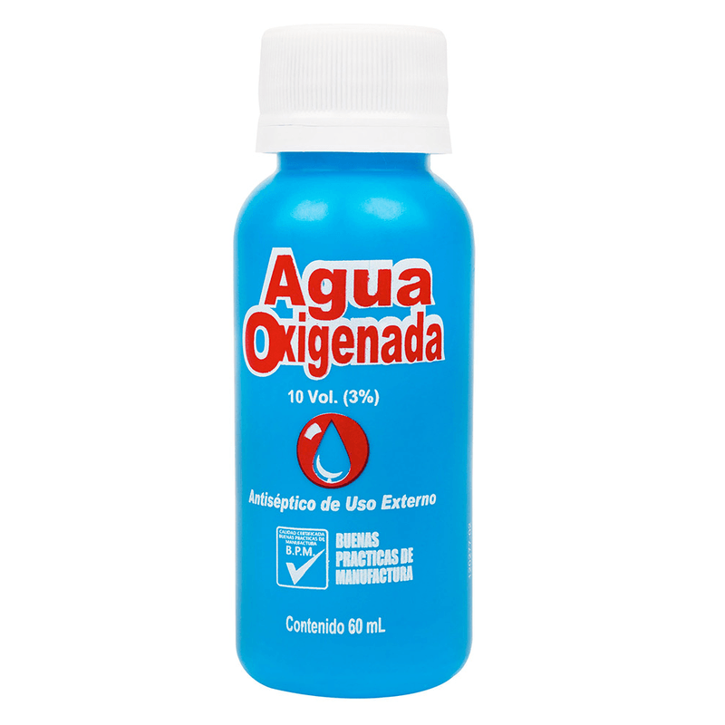 AGUA OXIGENADA 3% FRASCO X 60 ML (COASPHARMA)
