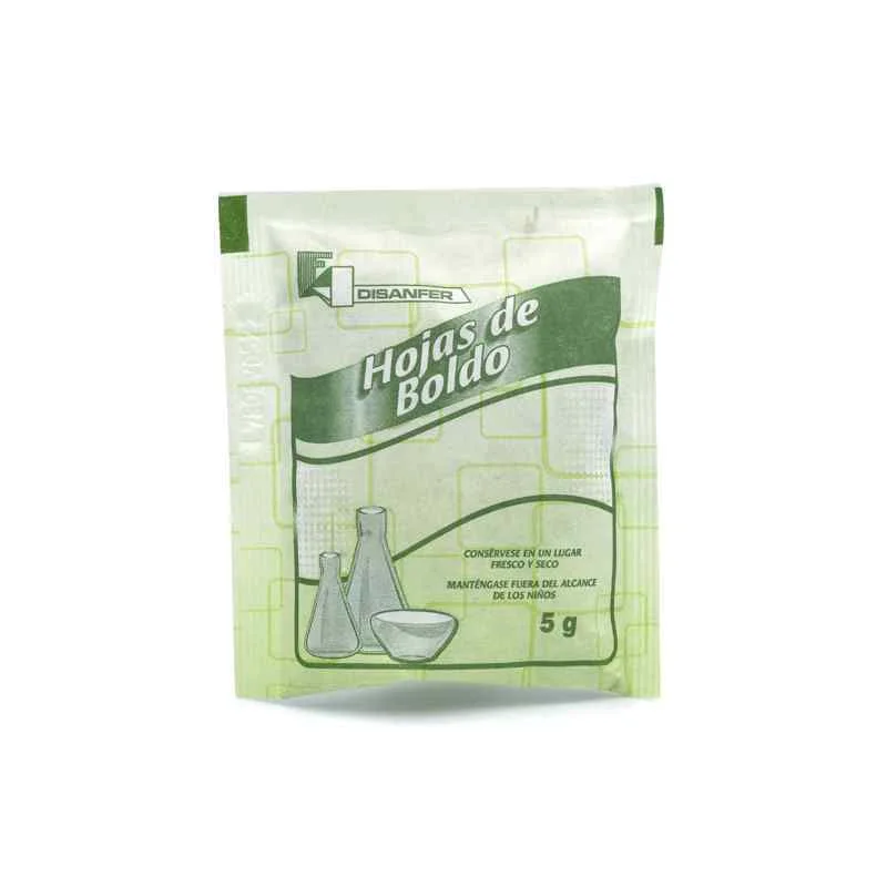 HOJAS DE BOLDO SOBRE X 5 GR