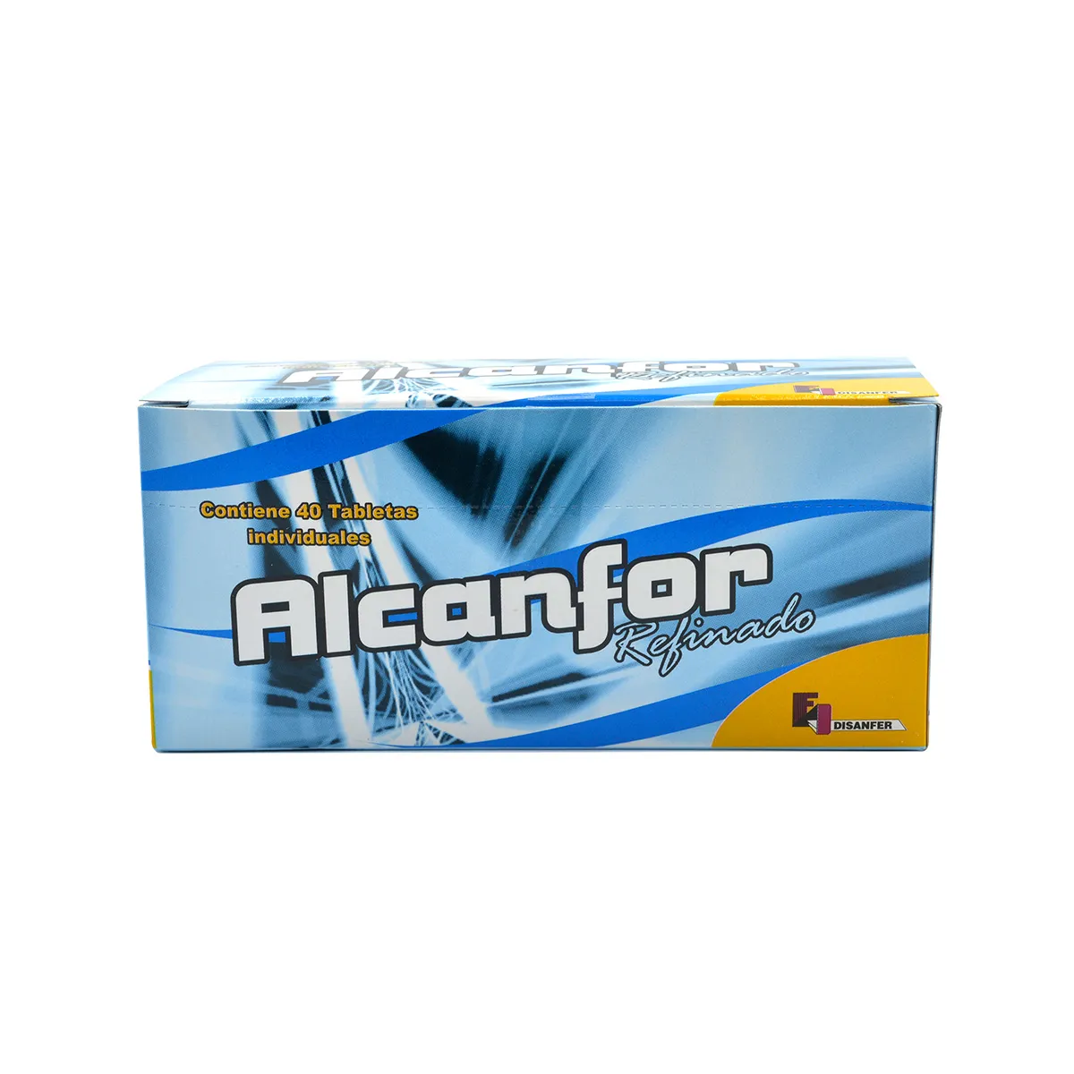 ALCANFOR REFINADO CAJA X 40 TABLETAS (DISANFER)