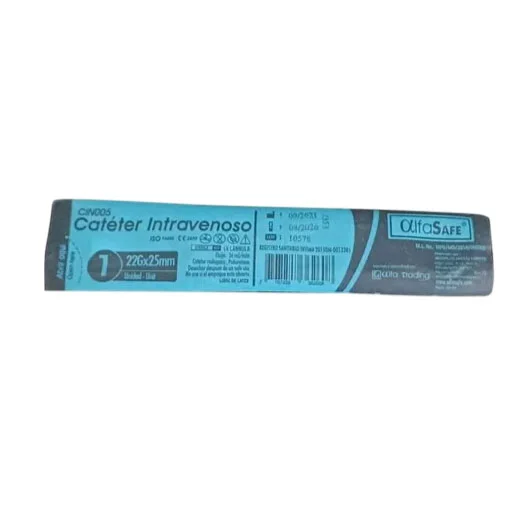 CATETER YELCO Nº 22 AZUL