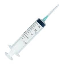 JERINGA 50 ML CAJA X 100 UND (S/M)