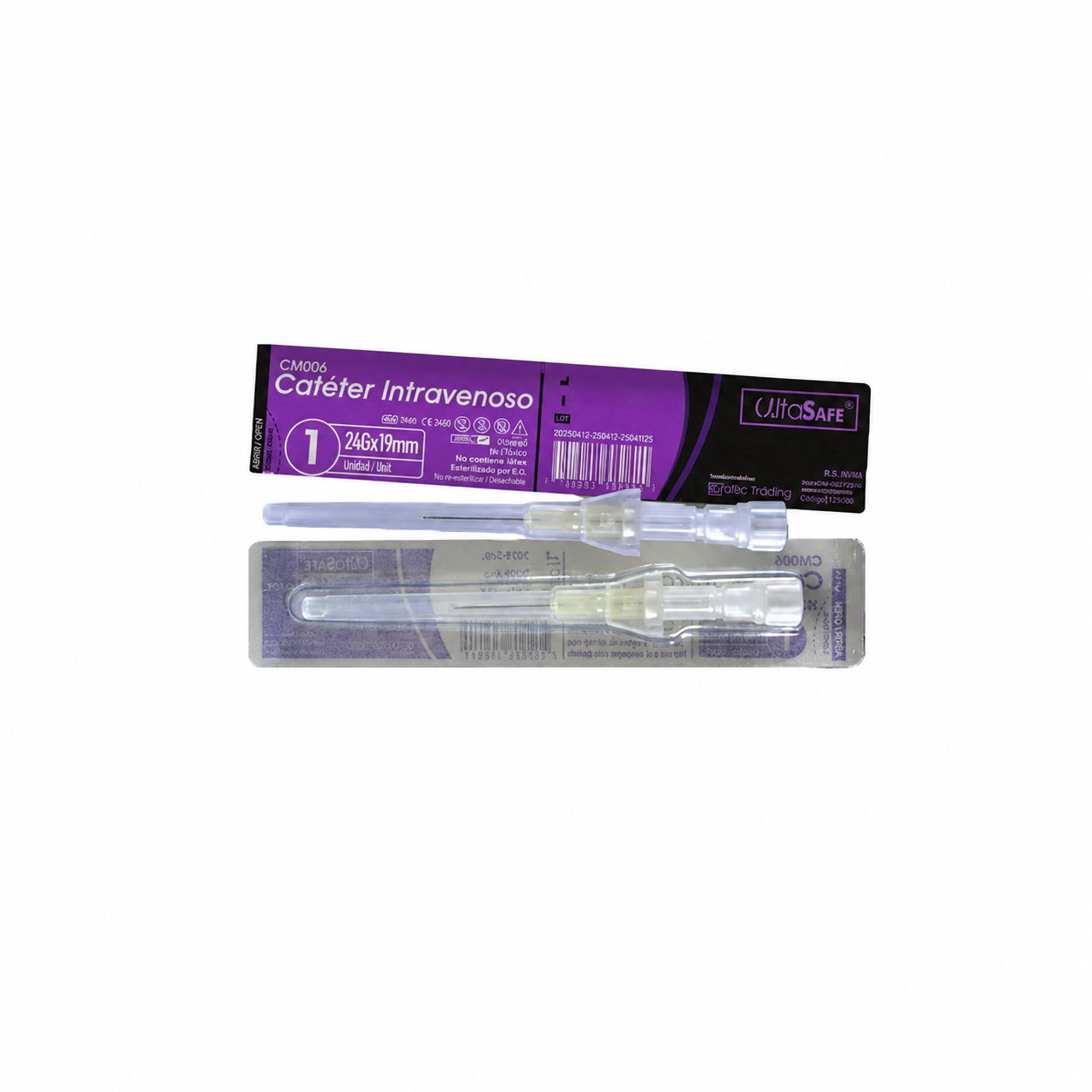 CATETER YELCO Nº 26 MORADO