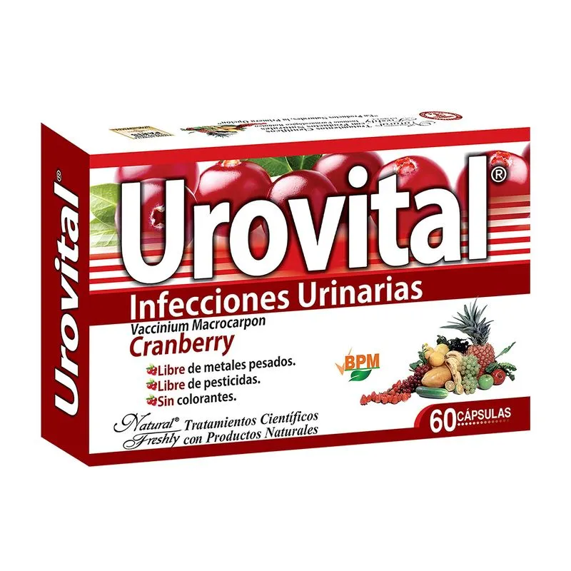 UROVITAL CAJA X 60 CAPSULAS (NATURAL FRESHLY)