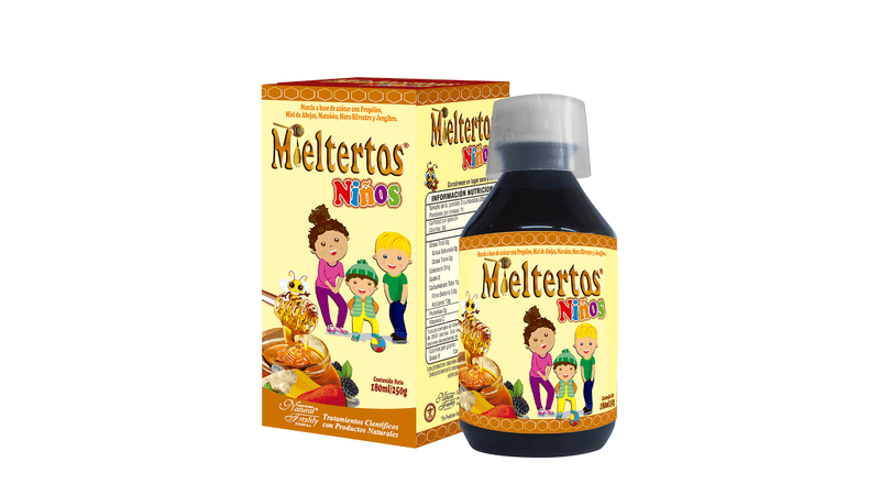 MIELTERTOS JARABE NIÑO FRASCO X 180 ML (NATURAL FRESHLY)