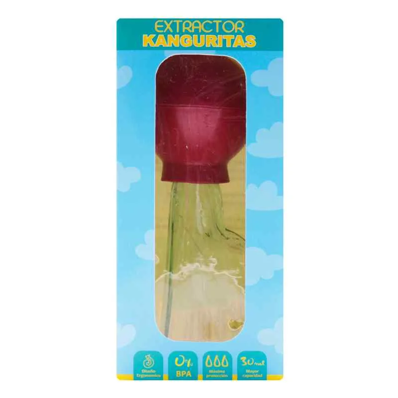 EXTRACTOR DE LECHE EN VIDRIO
