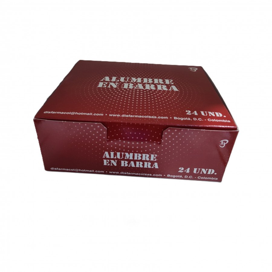 ALUMBRE EN BARRA CAJA X 24 UND