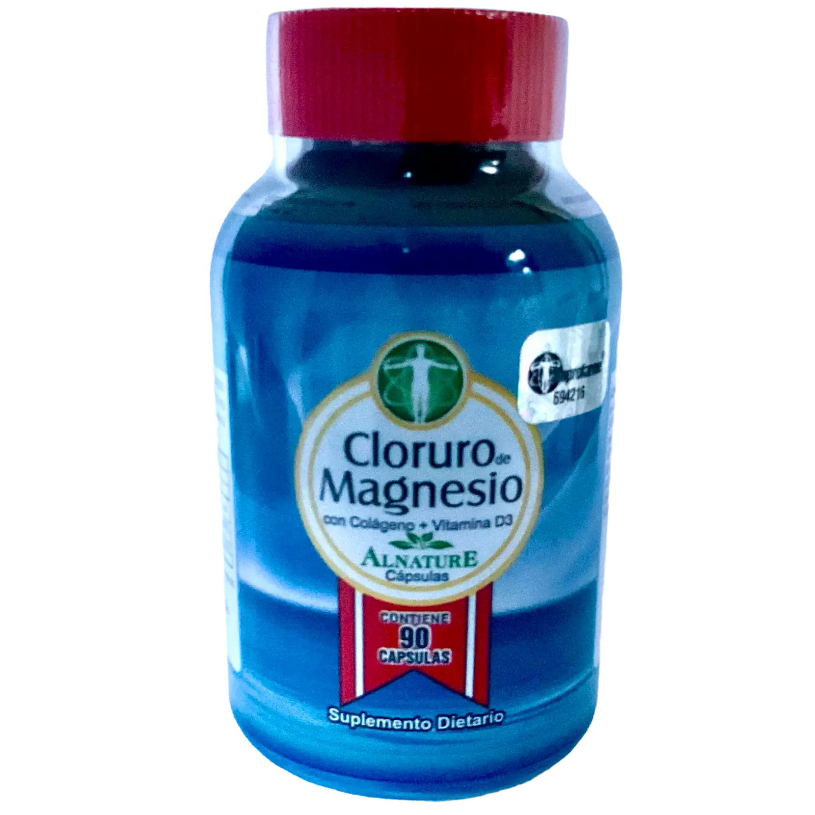 CLORURO DE MAGNESIO + COLAGENO + VITAMINA C FRASCO X 90 CAPSULAS (NATUFAR)