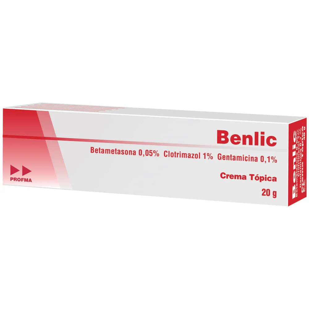 BENLIC CREMA TOPICA TUBO X 20 GR (PROFMA)