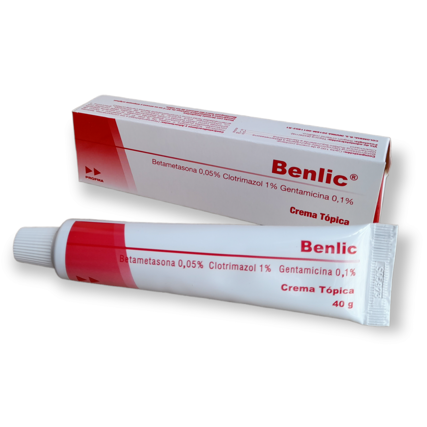 BENLIC CREMA TOPICA TUBO X 40 GR (PROFMA)