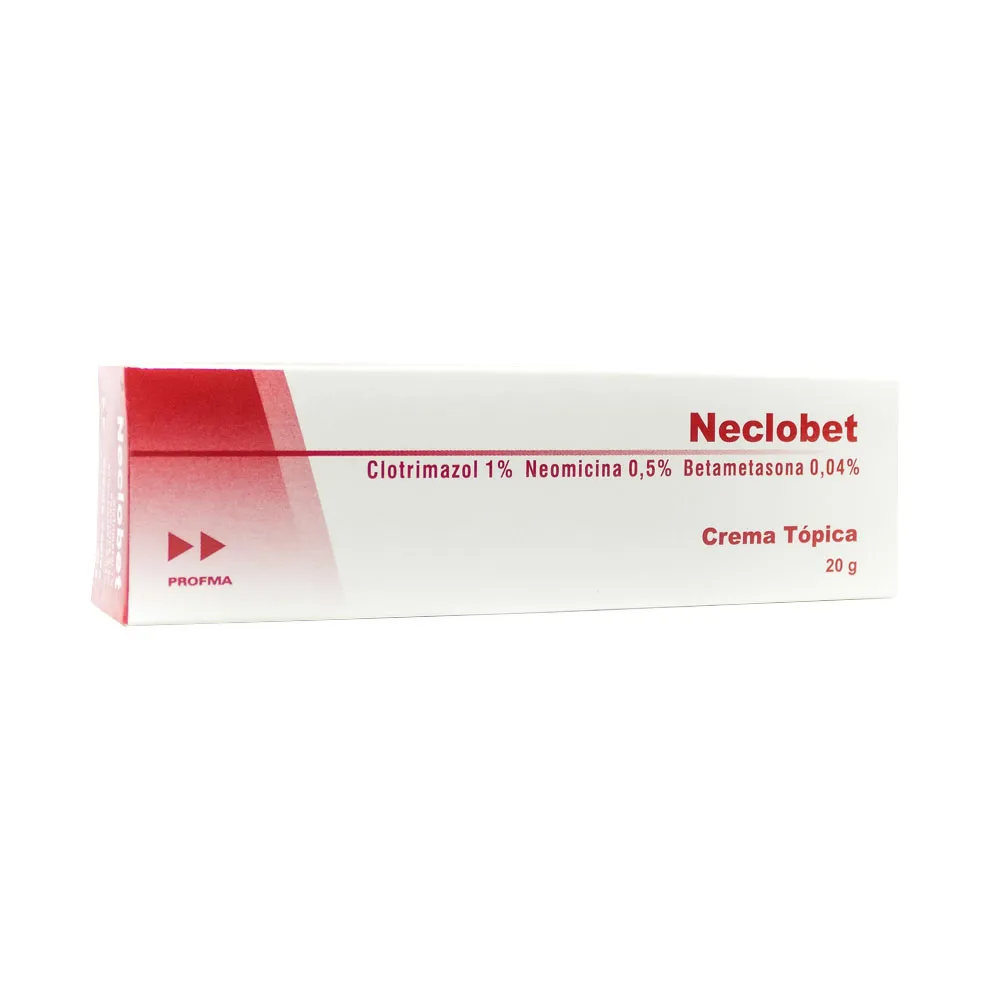 NECLOBET CREMA TOPICA TUBO X 20 GR