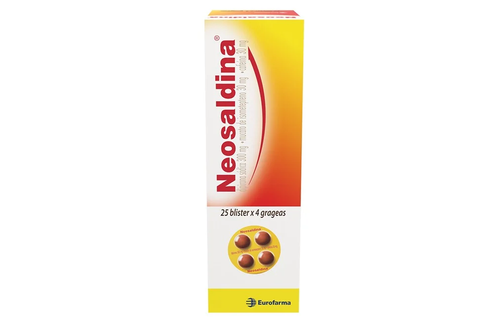 NEOSALDINA CAJA X 100 GRAGEAS (EUROFARMA)