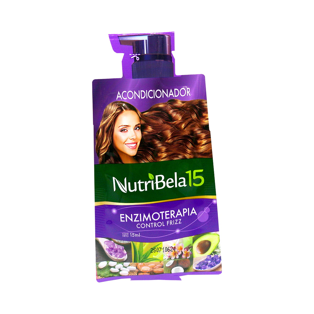 NUTRIBELA 15 ACONDICIONADOR ENZIMOTERAPIA CAJA X 12 SOBRE X 15 ML